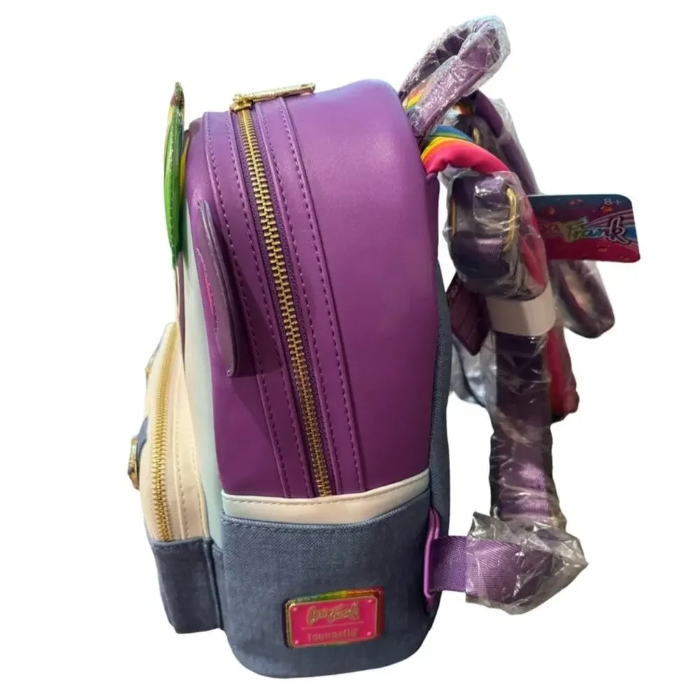 NWT Loungefly Exclusive - Lisa Frank Panda Painter Cosplay Mini Backpack